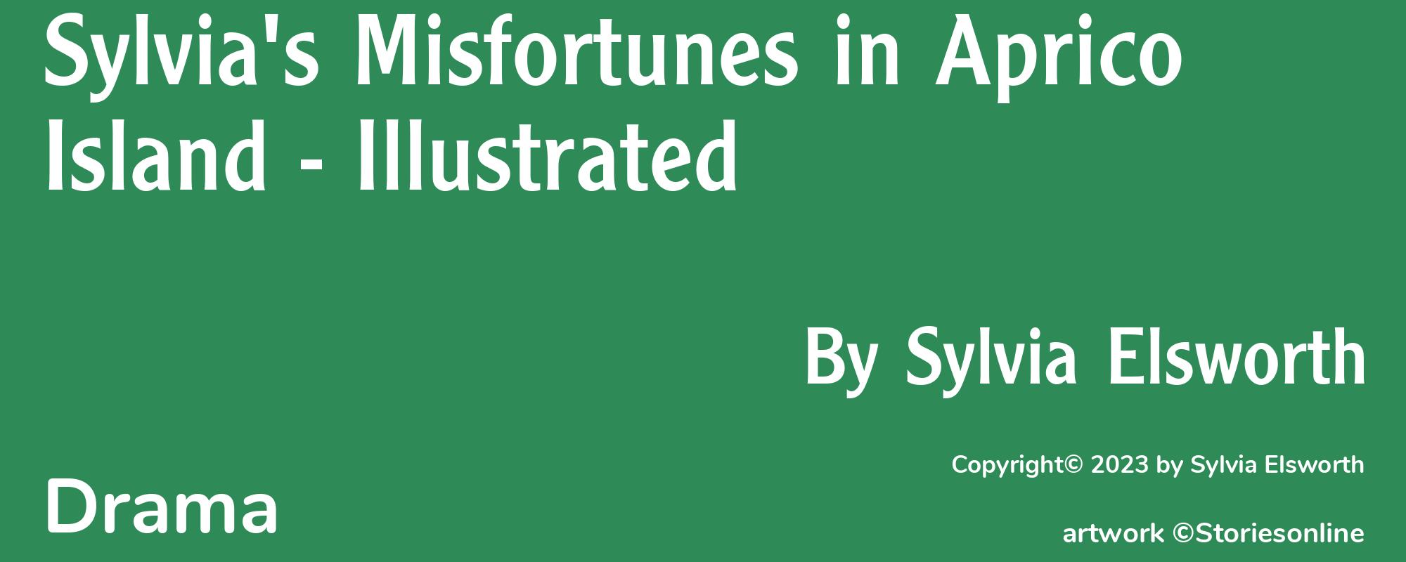 Sylvia's Misfortunes in Aprico Island - Illustrated - Cover