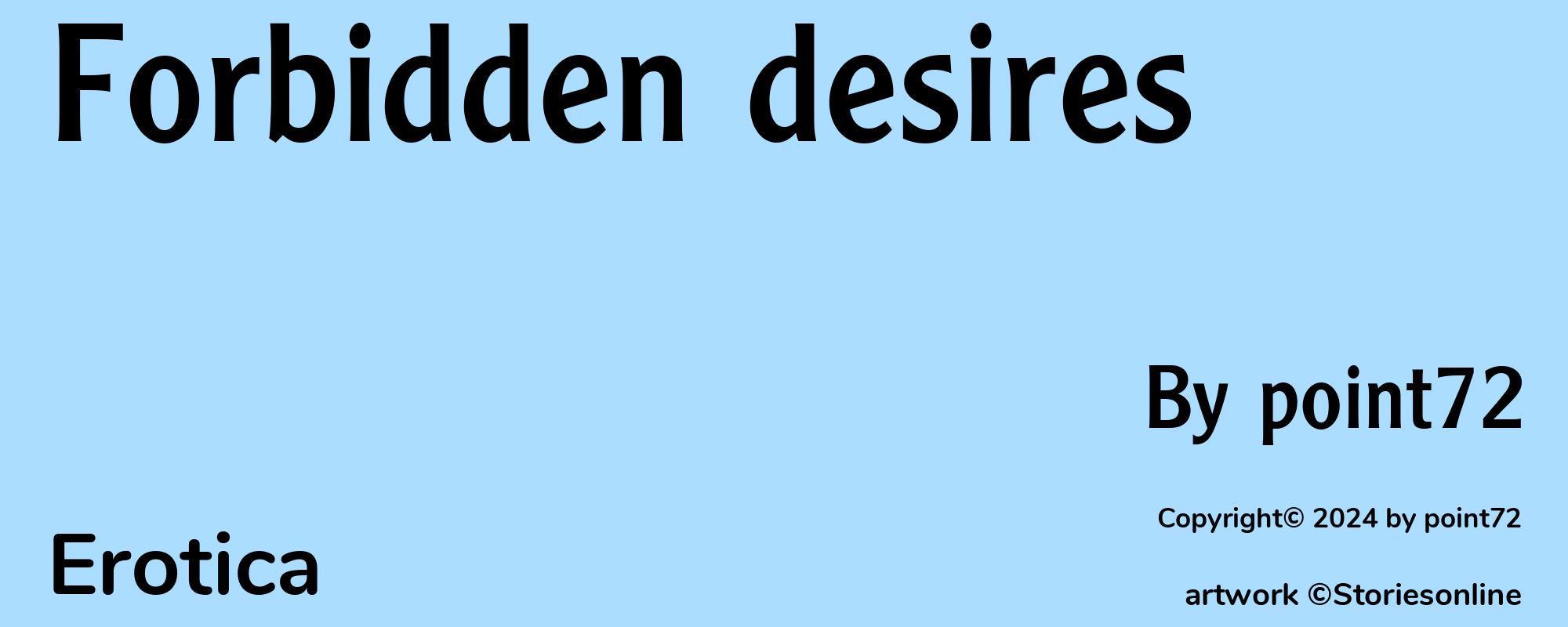 Forbidden desires - Cover