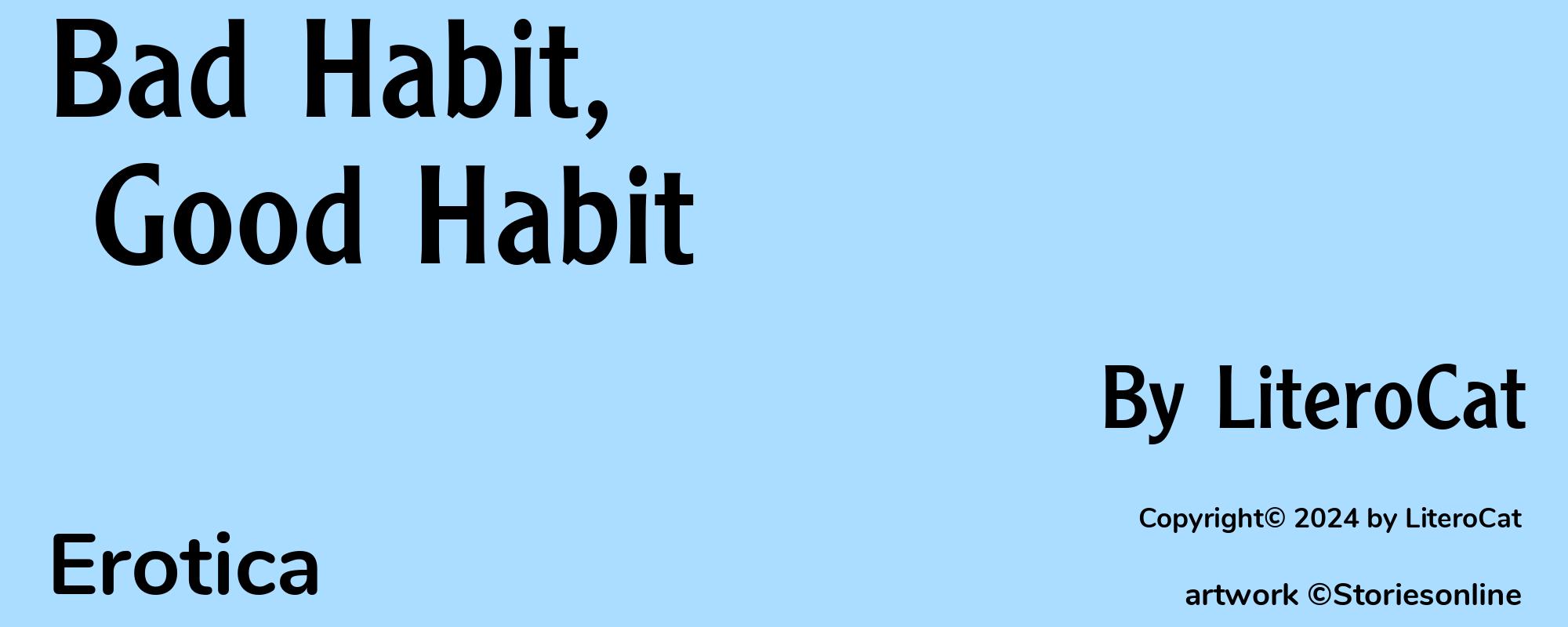 Bad Habit, Good Habit - Cover