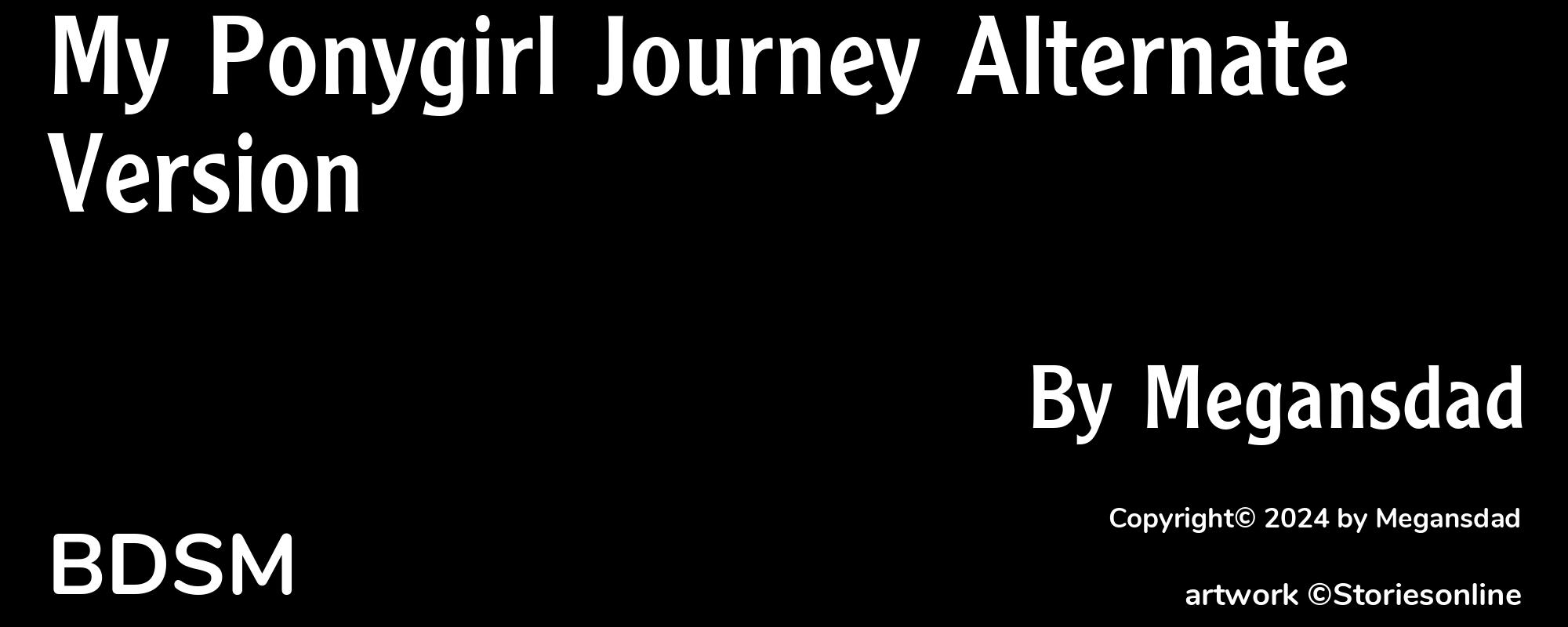 My Ponygirl Journey Alternate Version - Cover