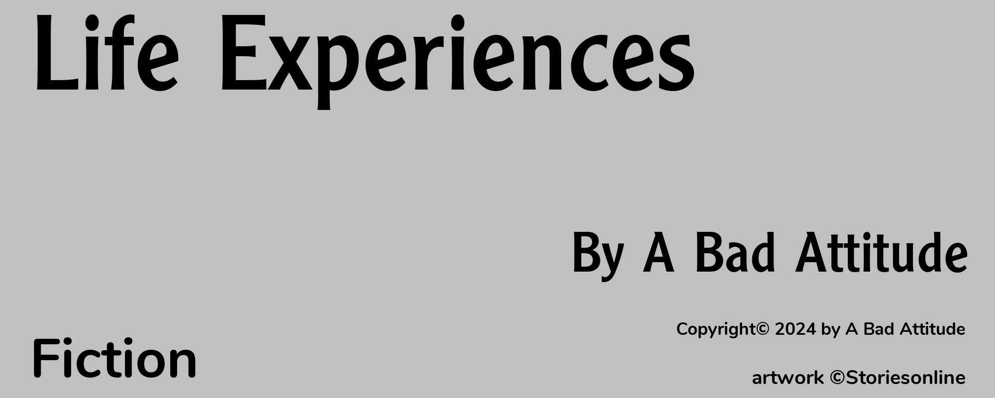 Life Experiences - Cover
