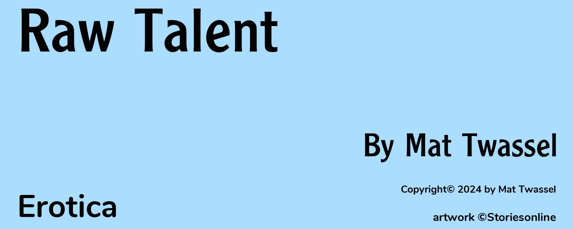 Raw Talent - Cover