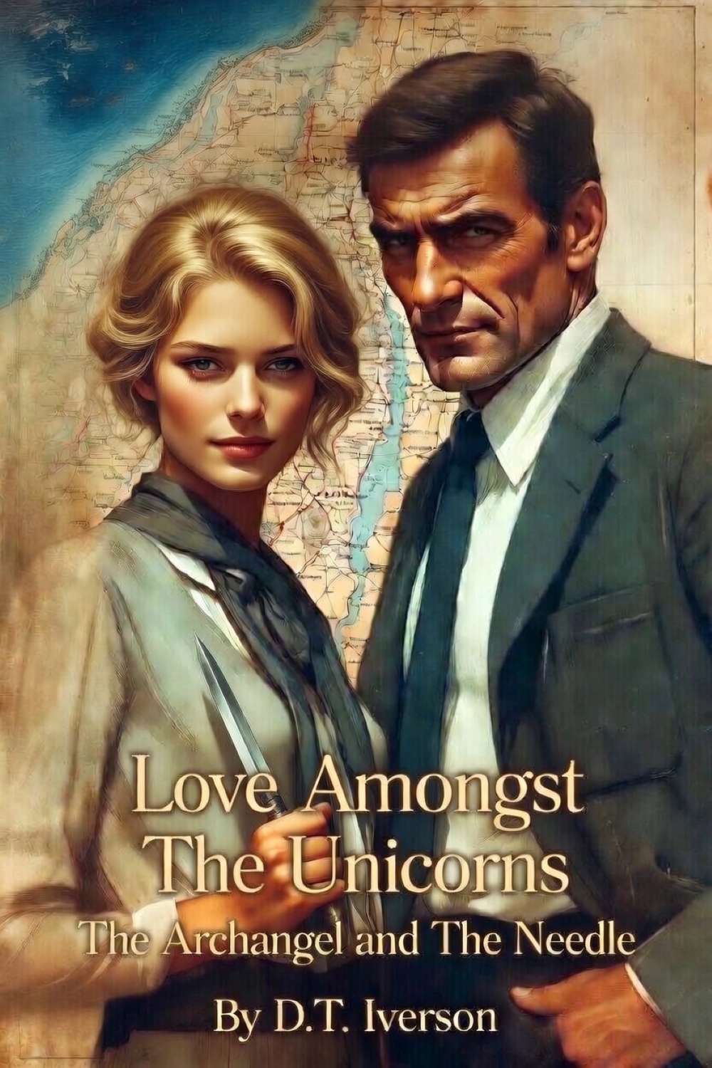 Love Amongst the Unicorns: the Archangel and the Needle - Cover