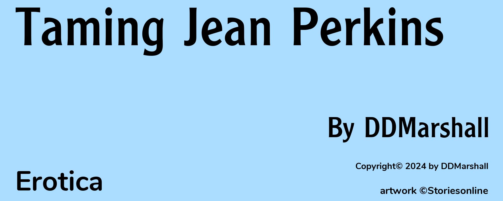 Taming Jean Perkins - Cover