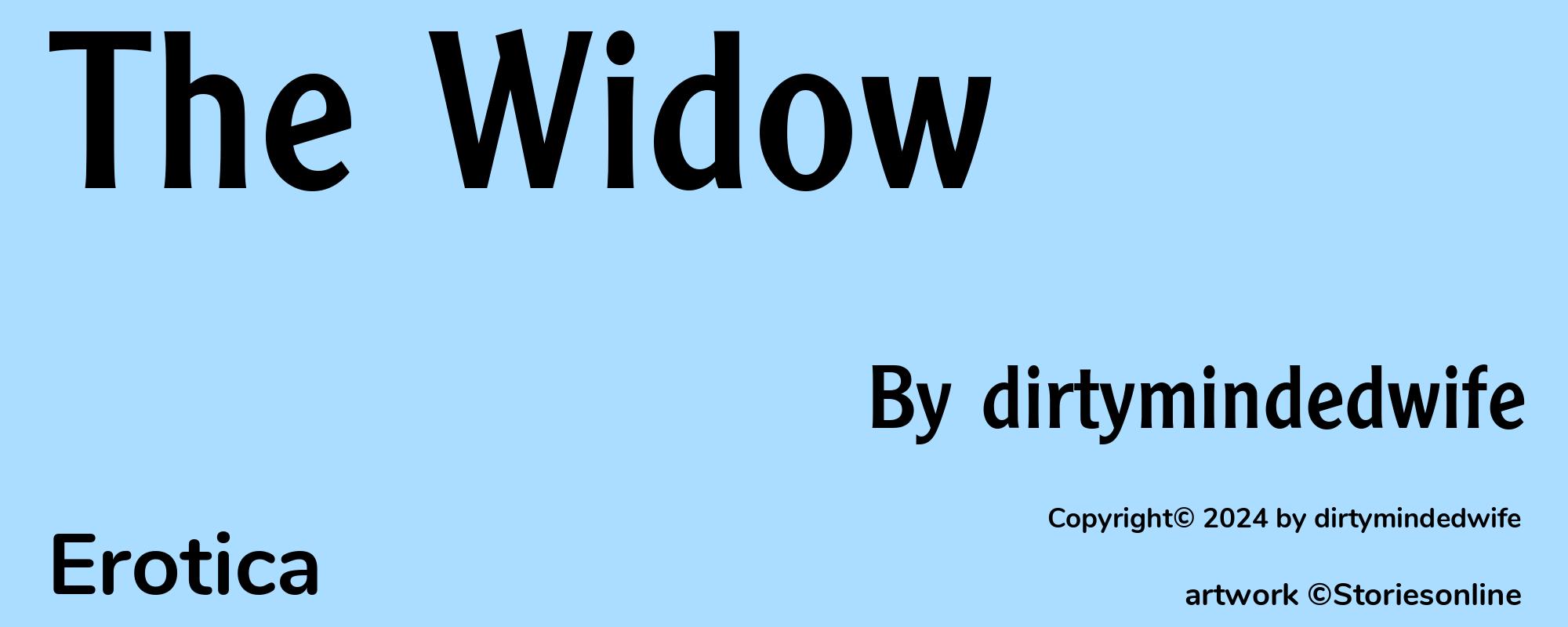 The Widow - Cover