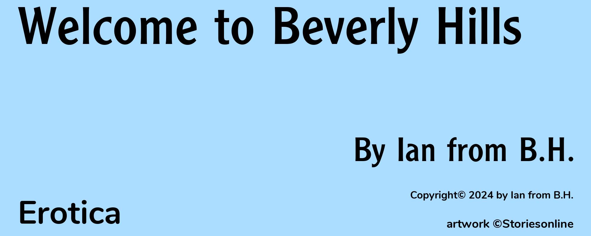 Welcome to Beverly Hills - Cover