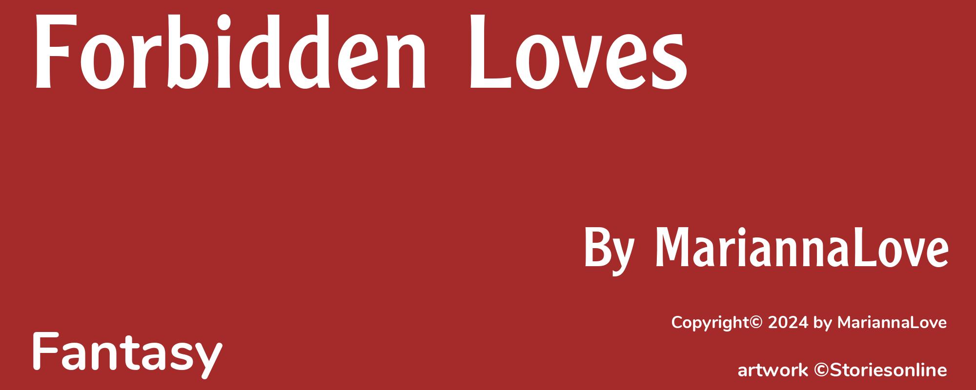Forbidden Loves - Cover