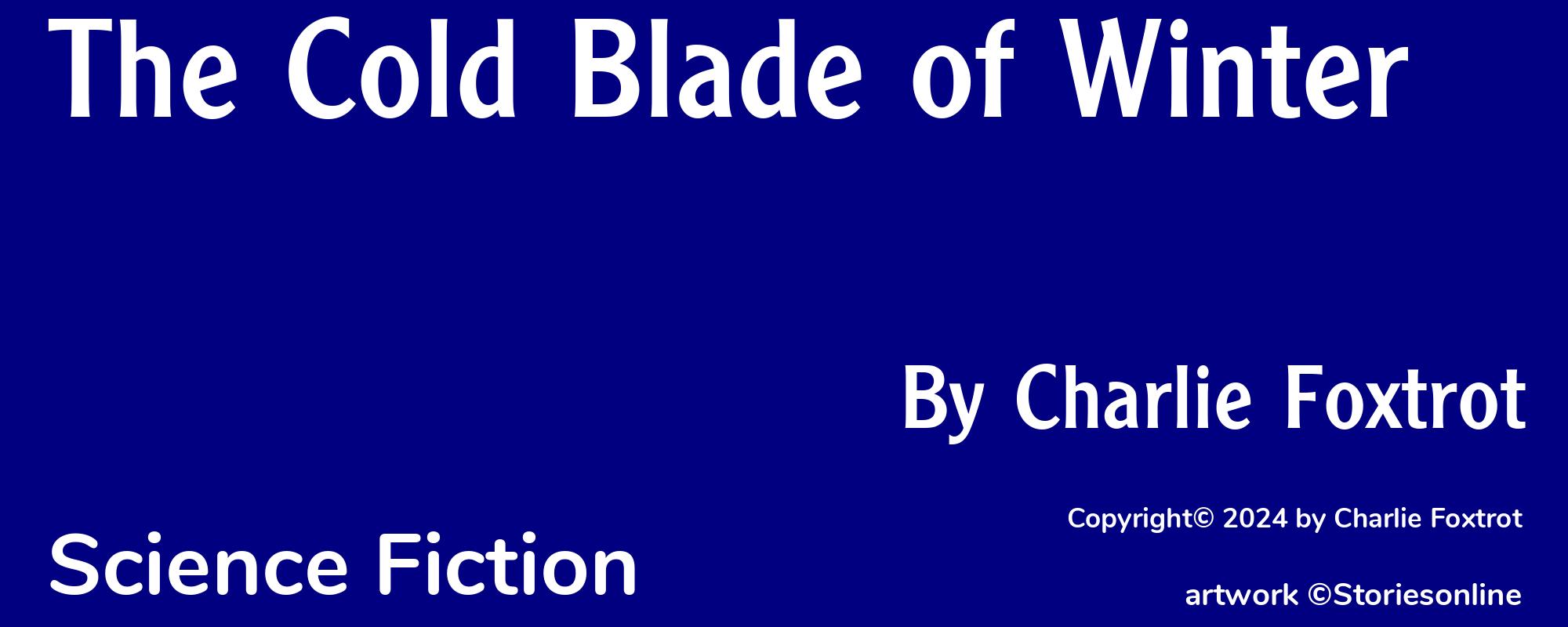 The Cold Blade of Winter - Cover