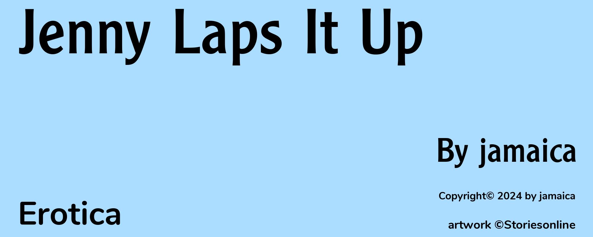Jenny Laps It Up - Cover