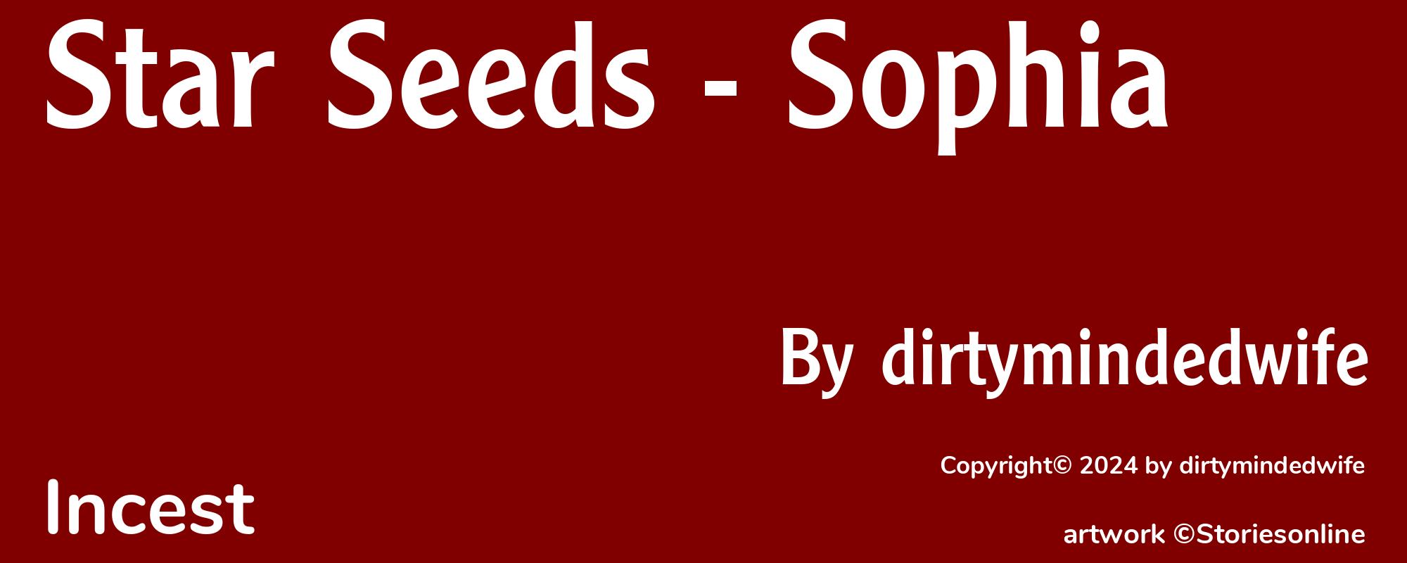 Star Seeds - Sophia - Cover