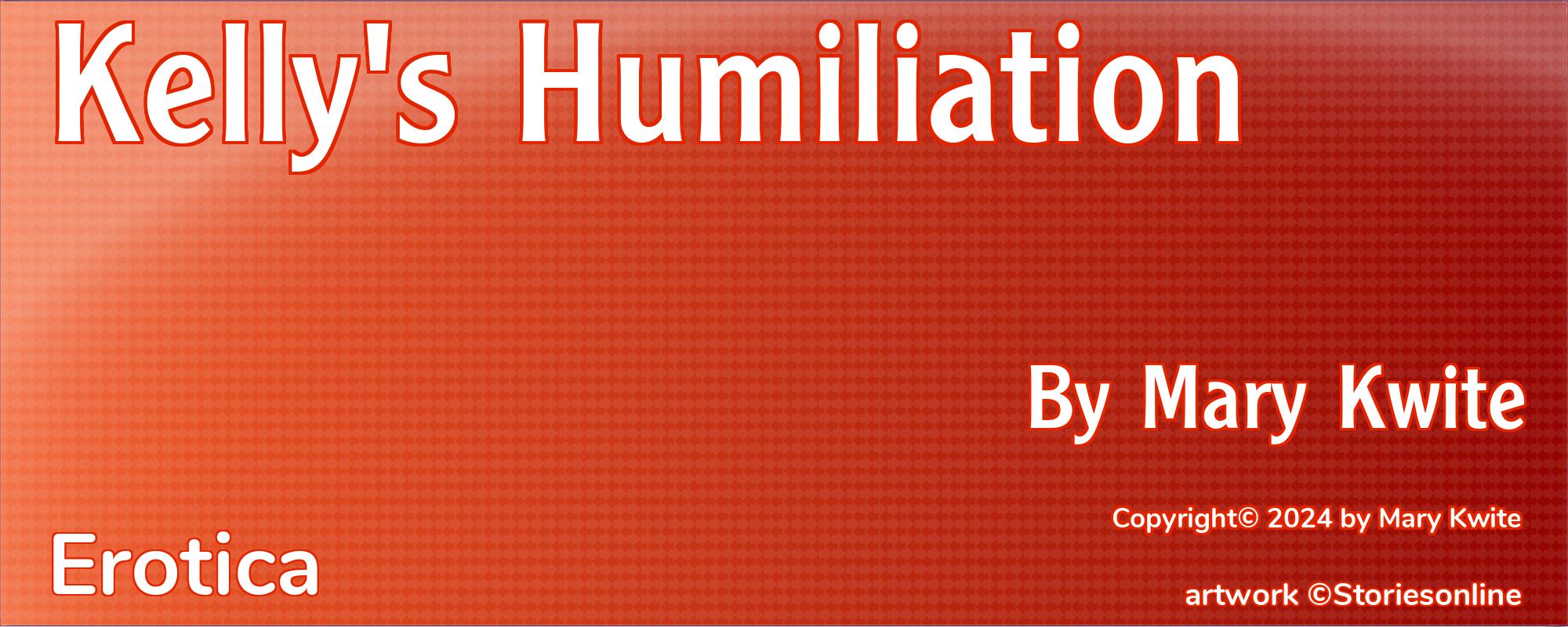 Kelly's Humiliation - Cover