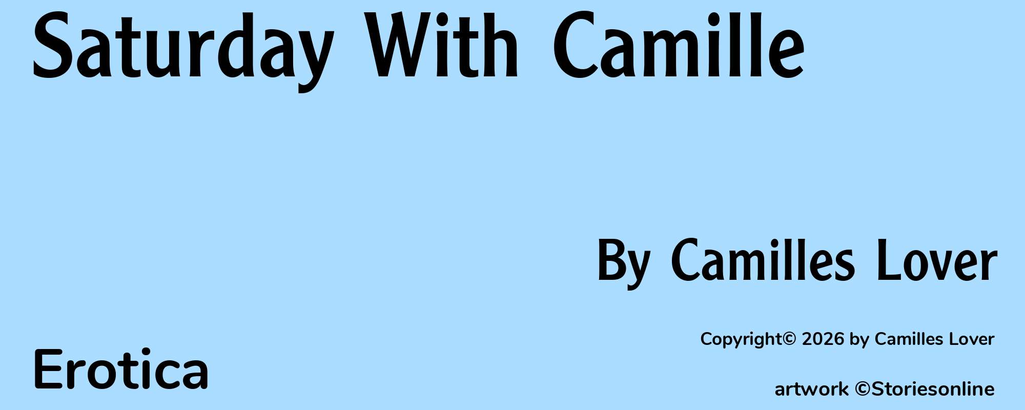 Saturday With Camille - Cover