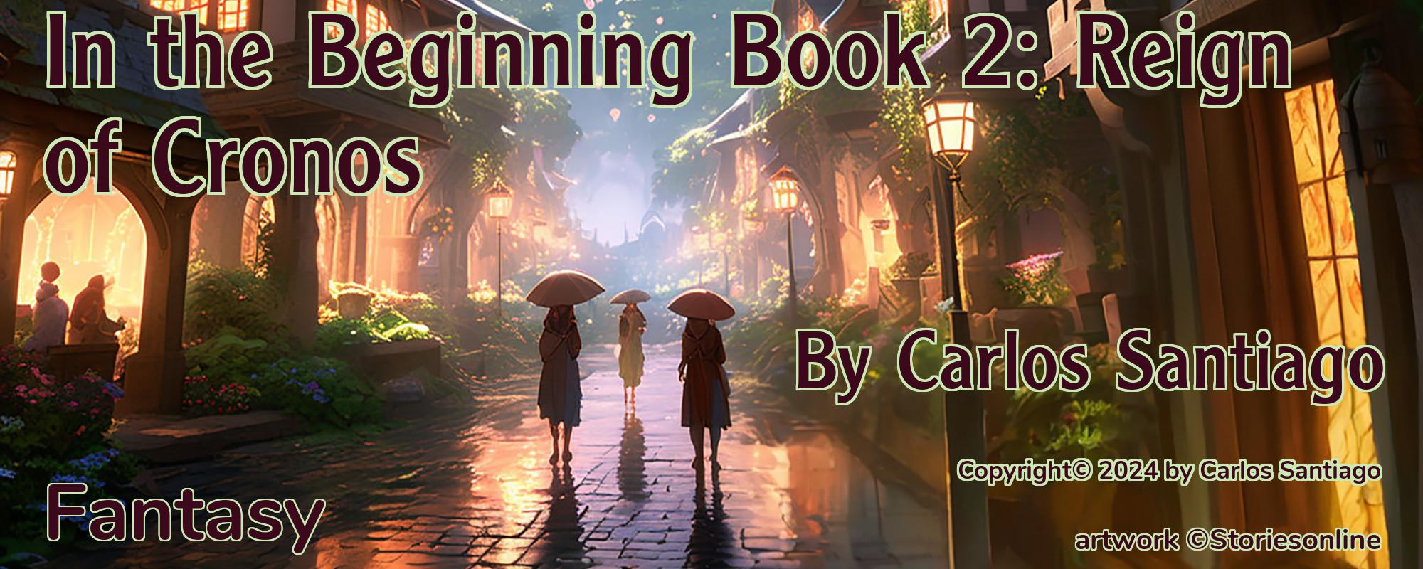 In the Beginning Book 2: Reign of Cronos - Cover