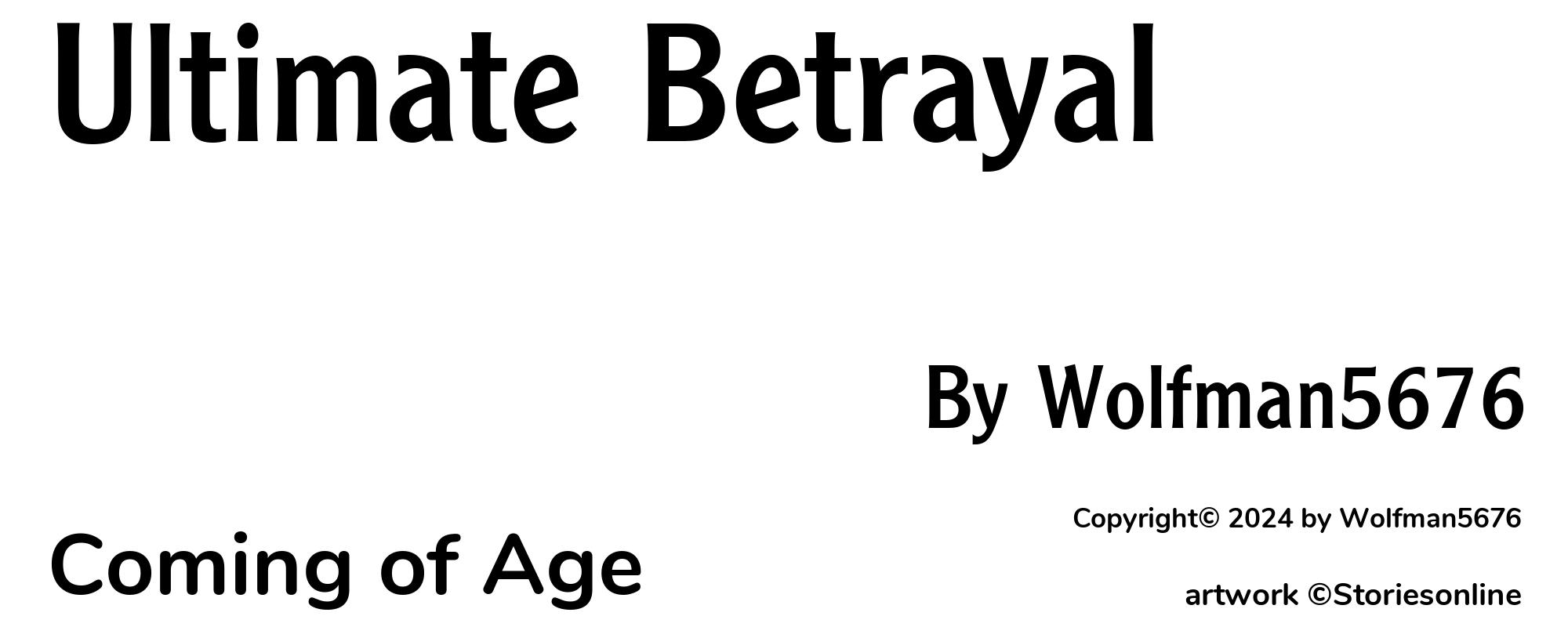 Ultimate Betrayal - Cover