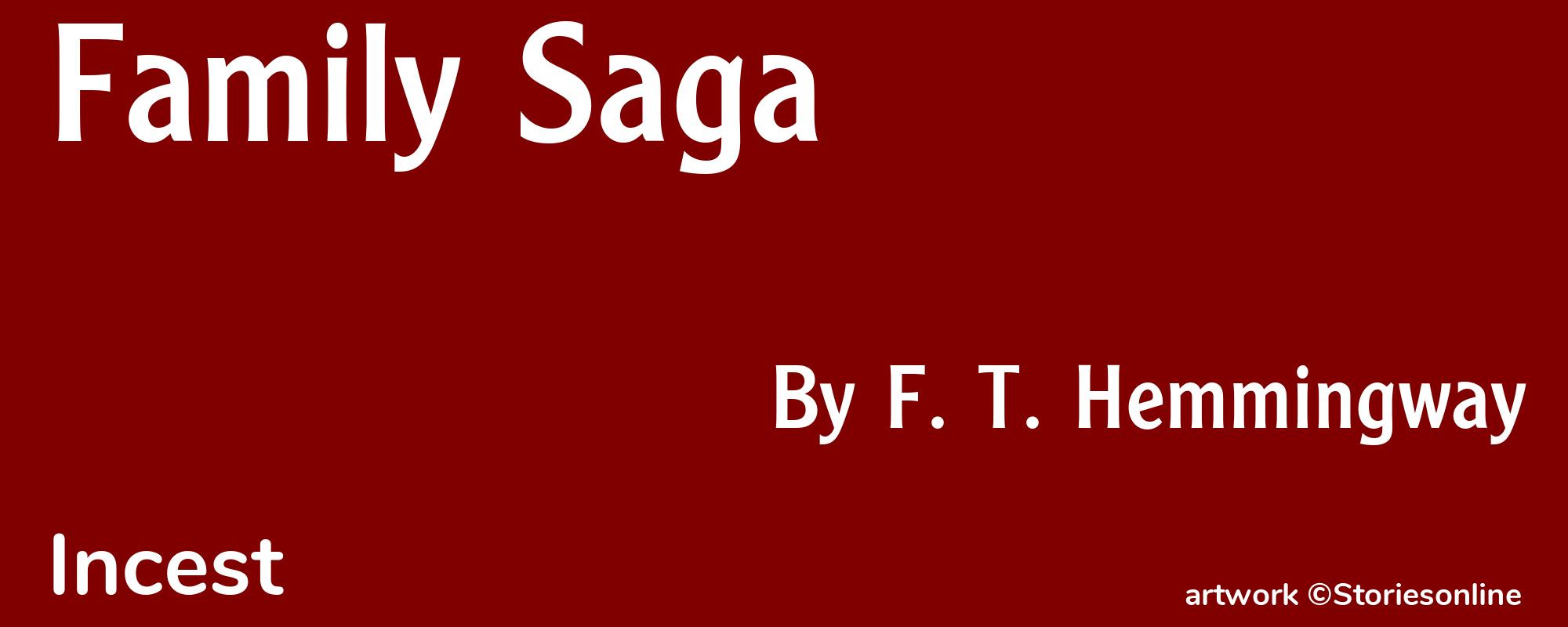 Family Saga - Cover