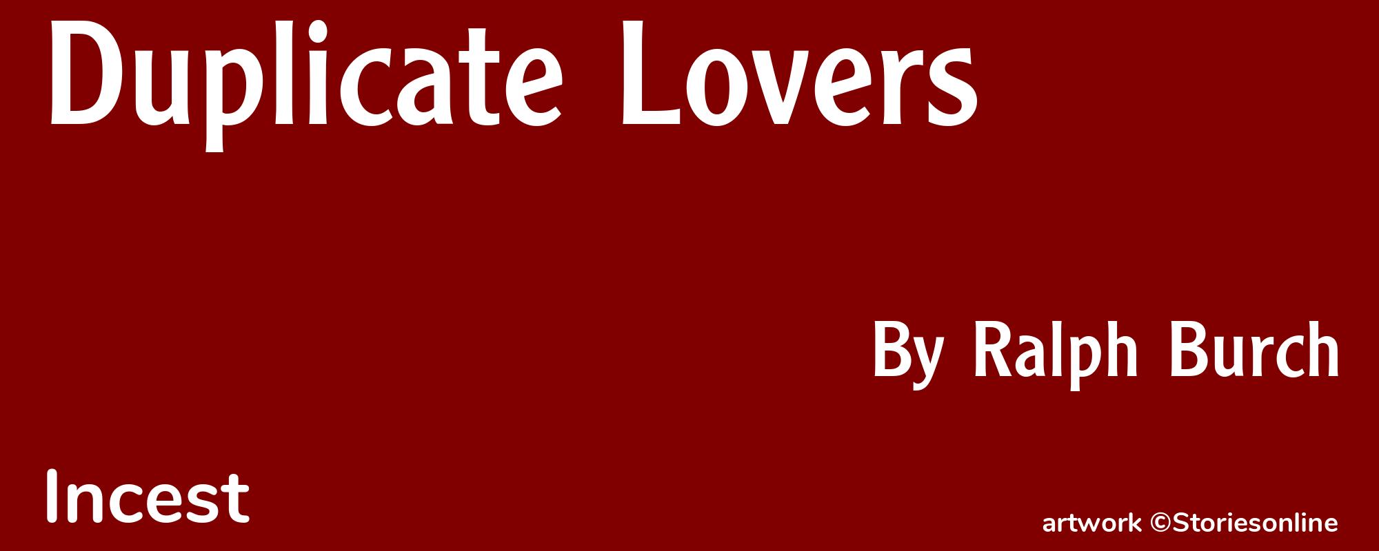 Duplicate Lovers - Cover