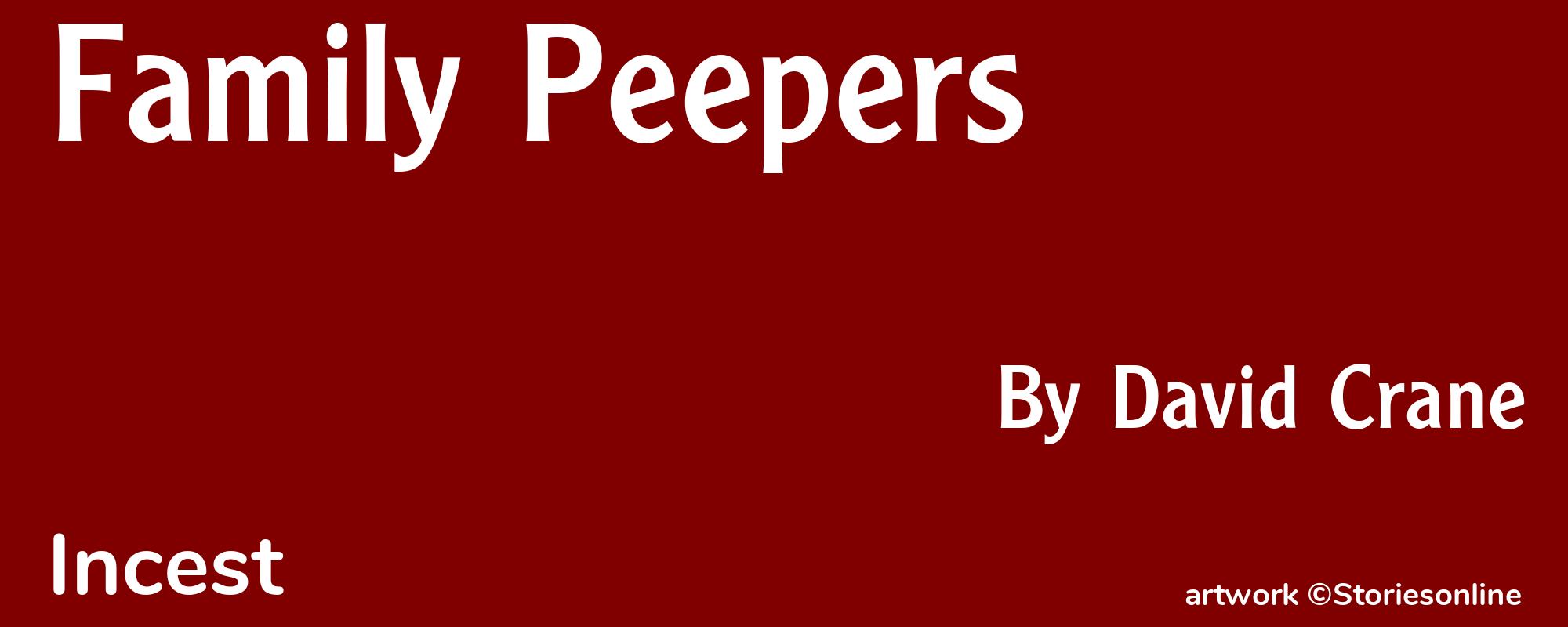 Family Peepers - Cover