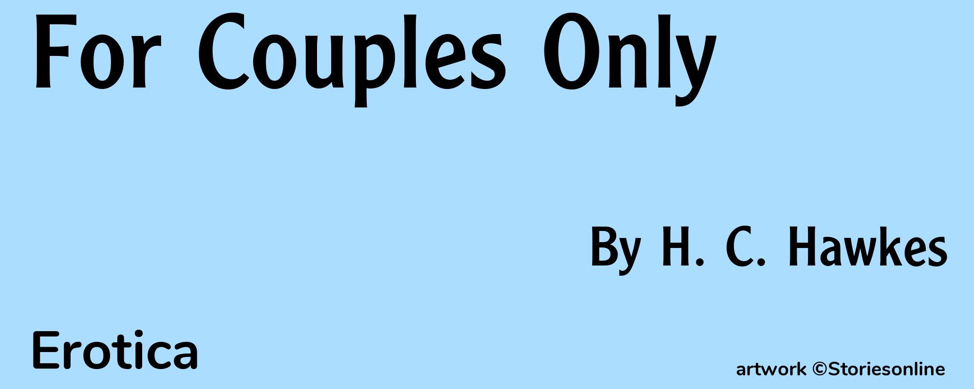 For Couples Only - Cover