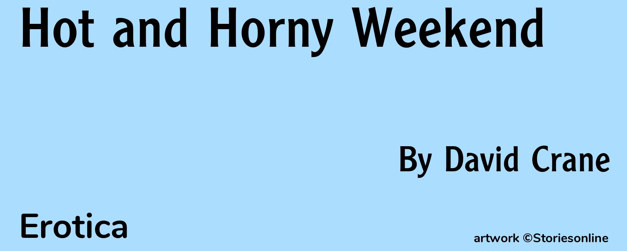 Hot and Horny Weekend - Cover