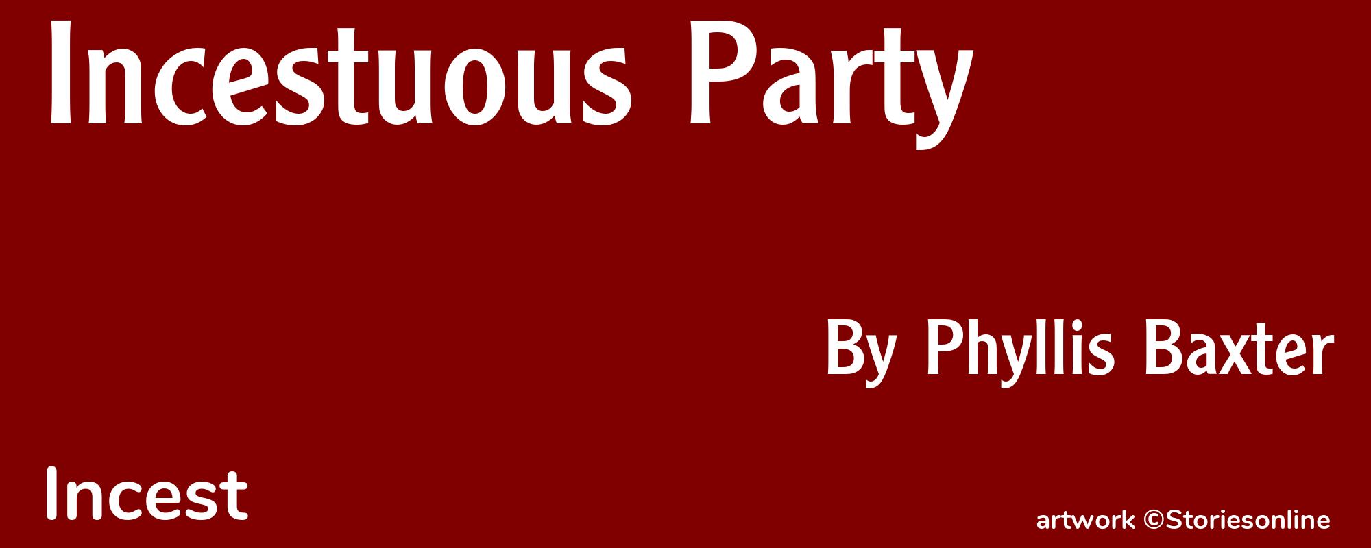 Incestuous Party - Cover