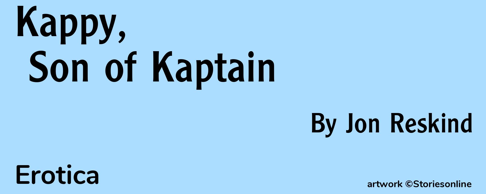 Kappy, Son of Kaptain - Cover