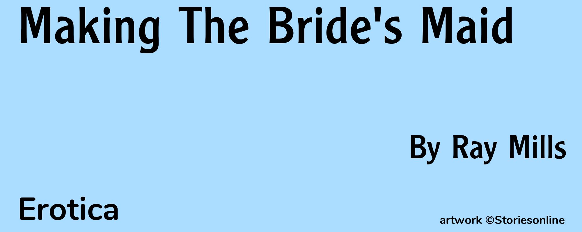 Making The Bride's Maid - Cover