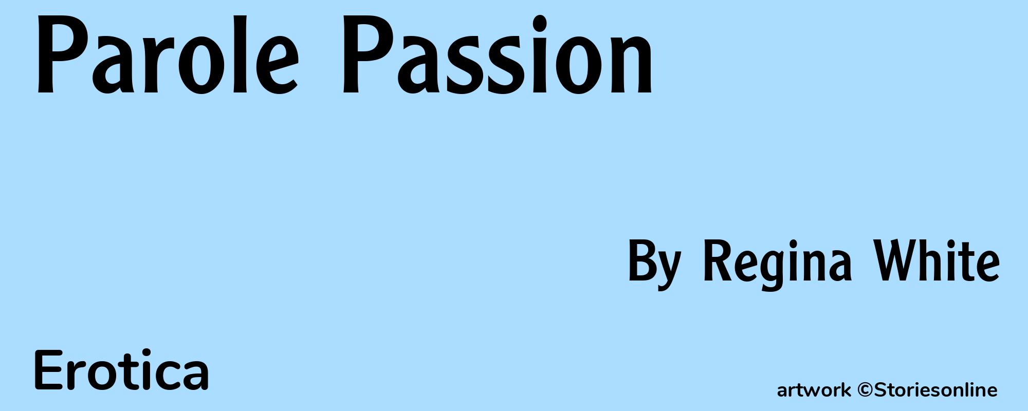 Parole Passion - Cover