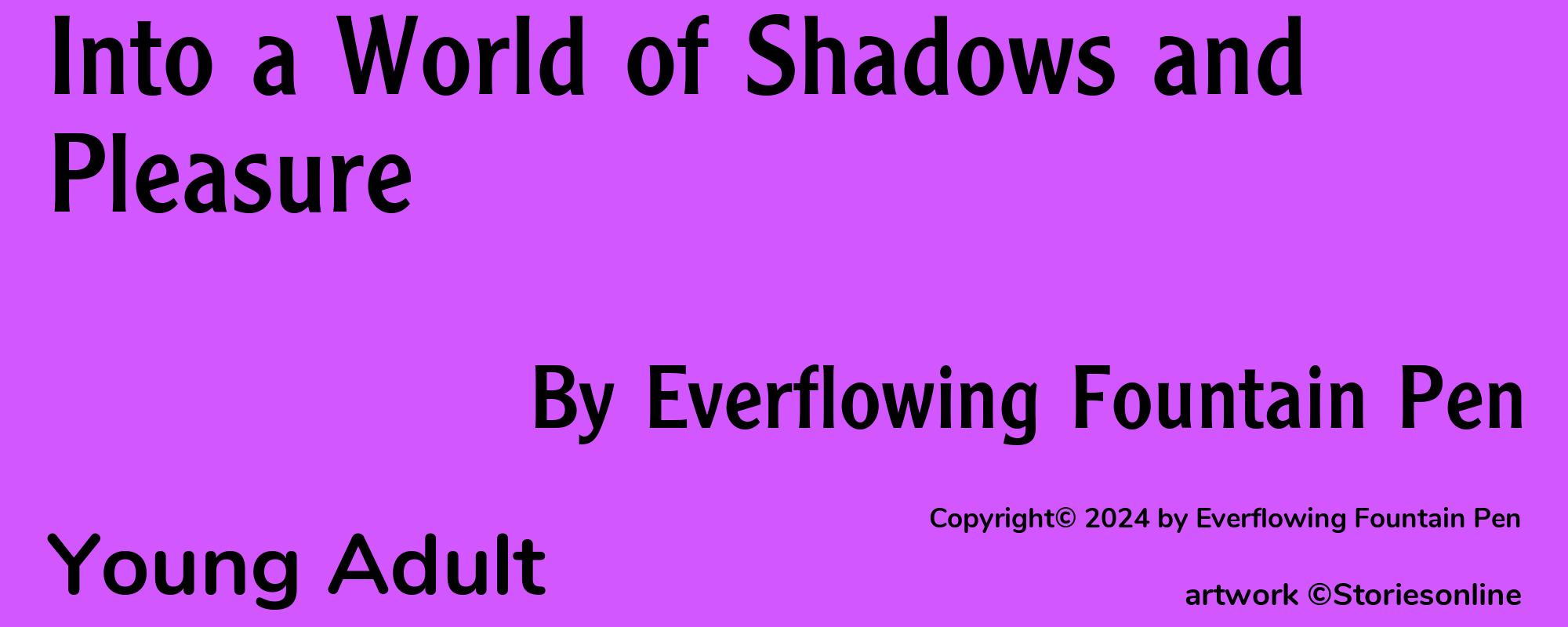 Into a World of Shadows and Pleasure - Cover