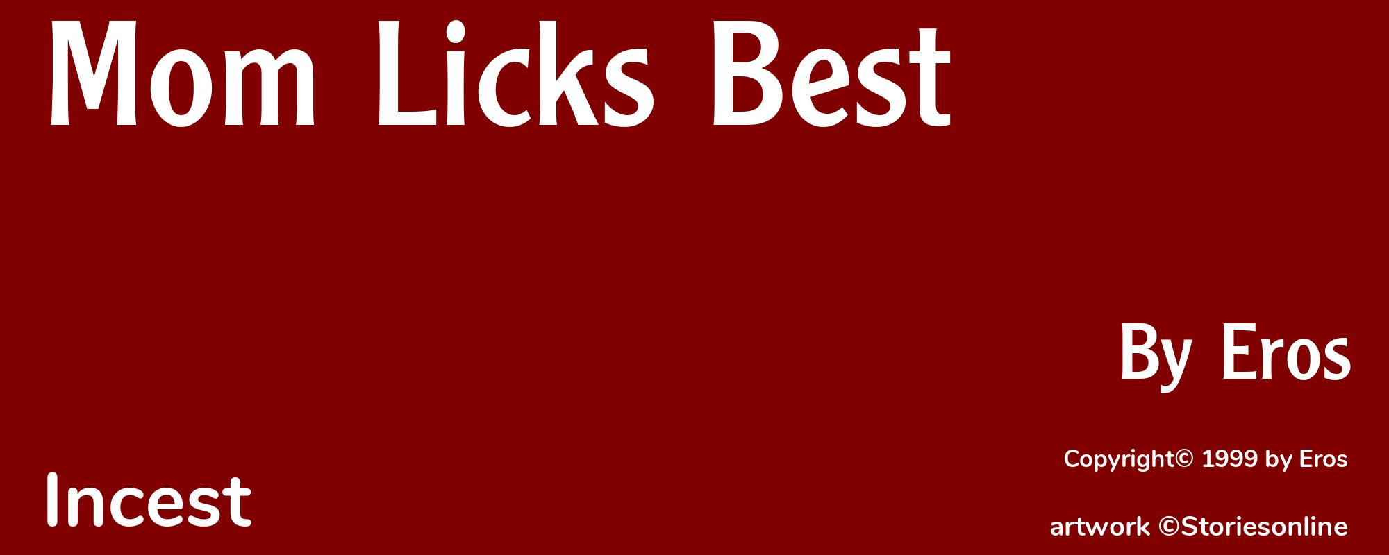 Mom Licks Best - Cover