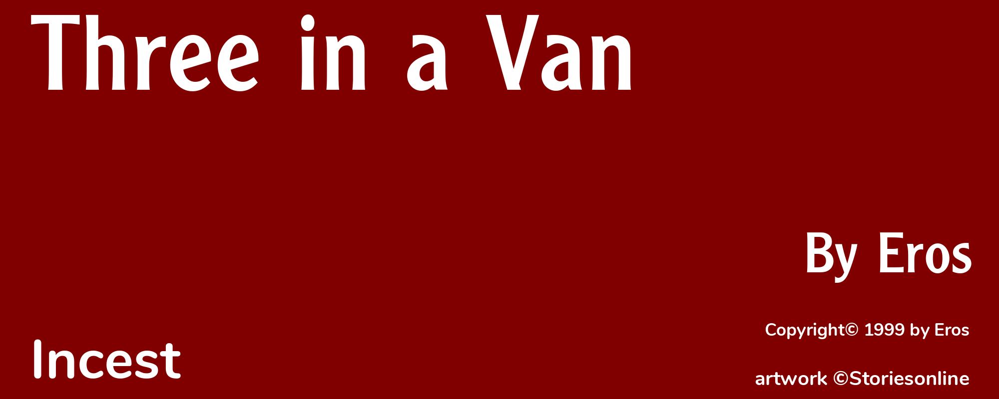 Three in a Van - Cover