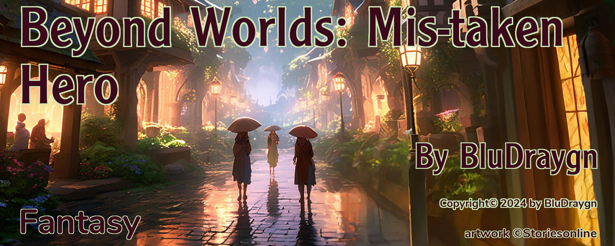 Beyond Worlds: Mis-taken Hero - Cover