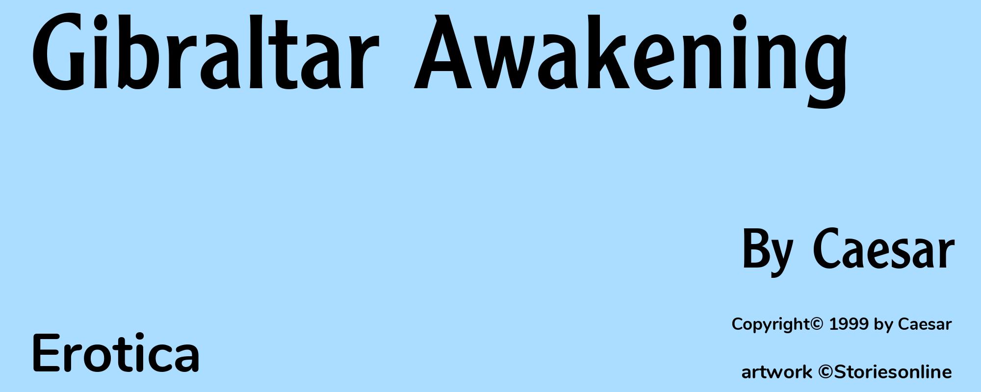 Gibraltar Awakening - Cover