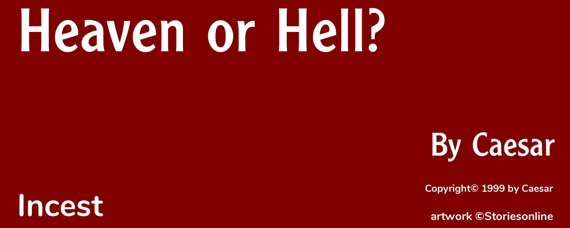 Heaven or Hell? - Cover