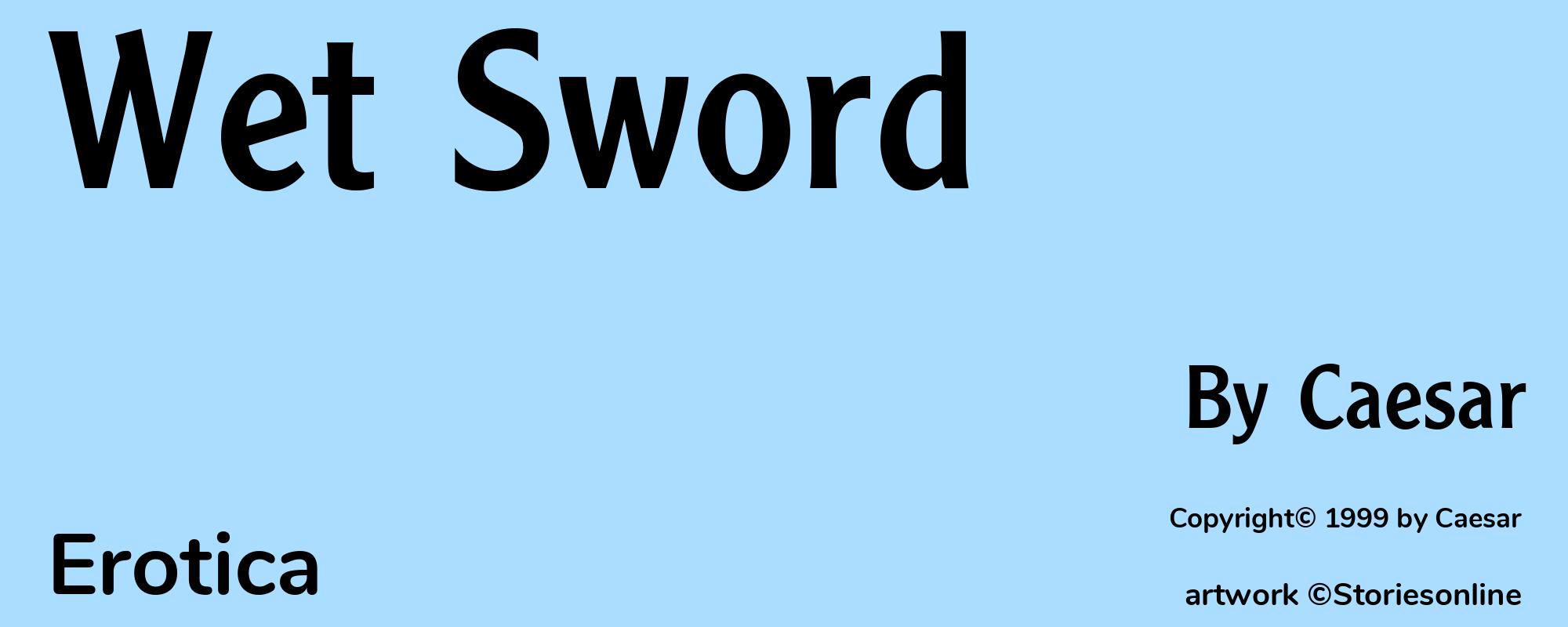 Wet Sword - Cover