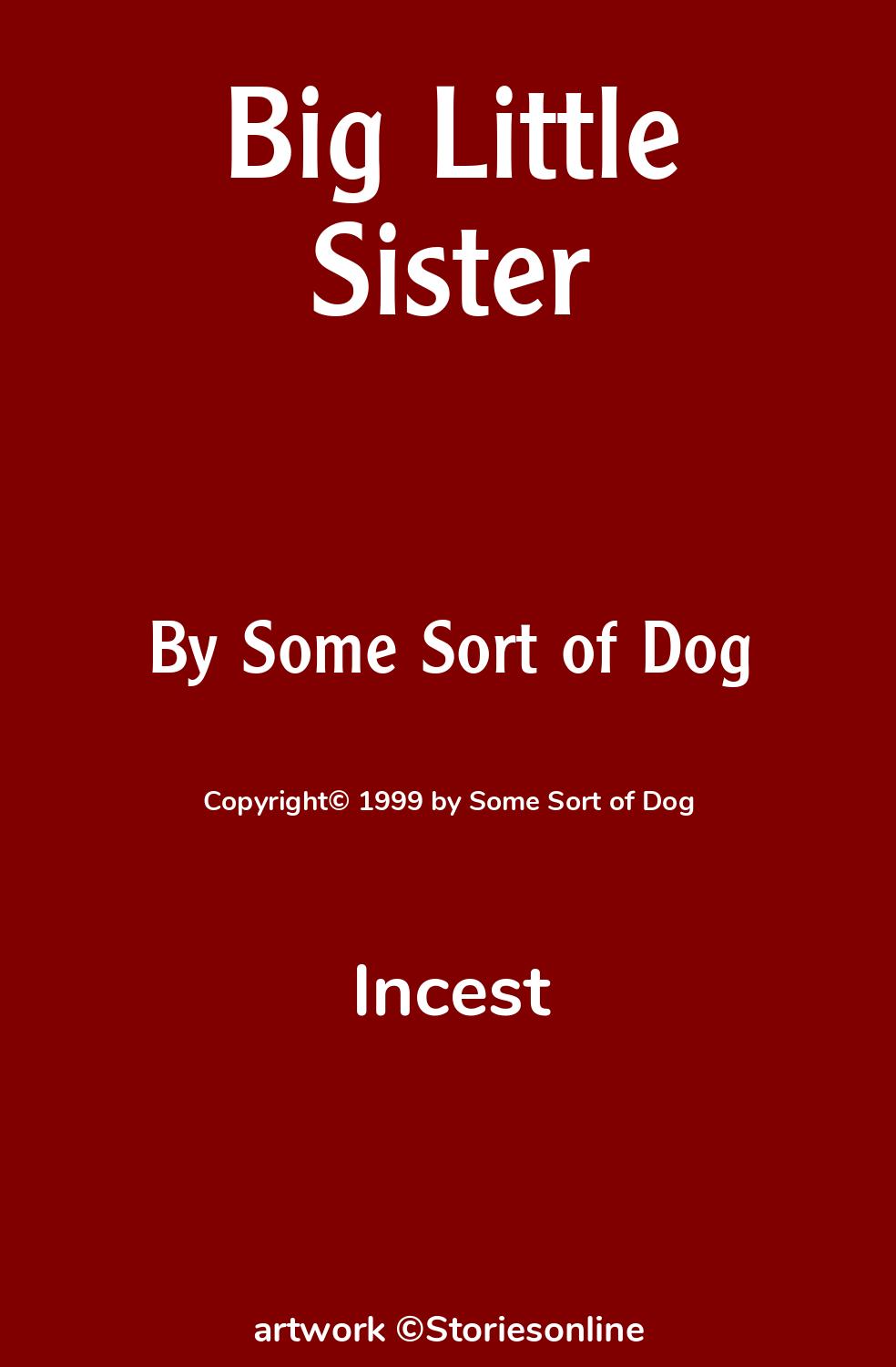 Incest Sex Story: Big Little Sister: Chapter 1: The Saturday Night Game by  Some Sort of Dog