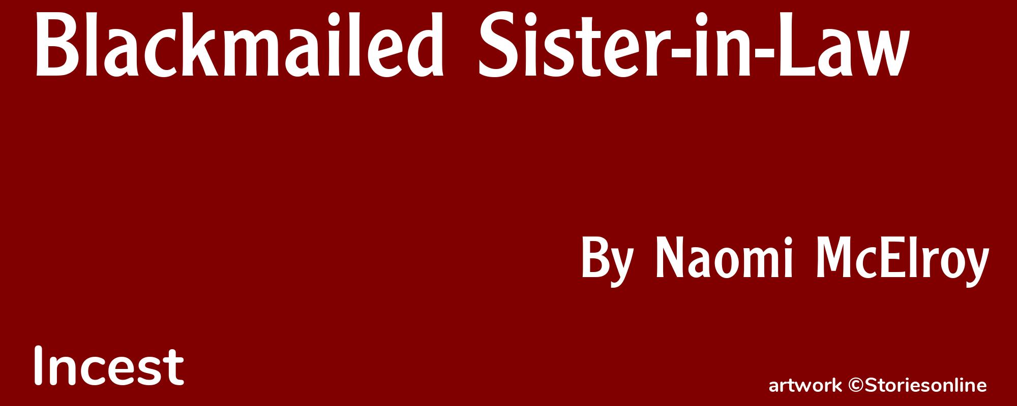 Blackmailed Sister-in-Law - Cover