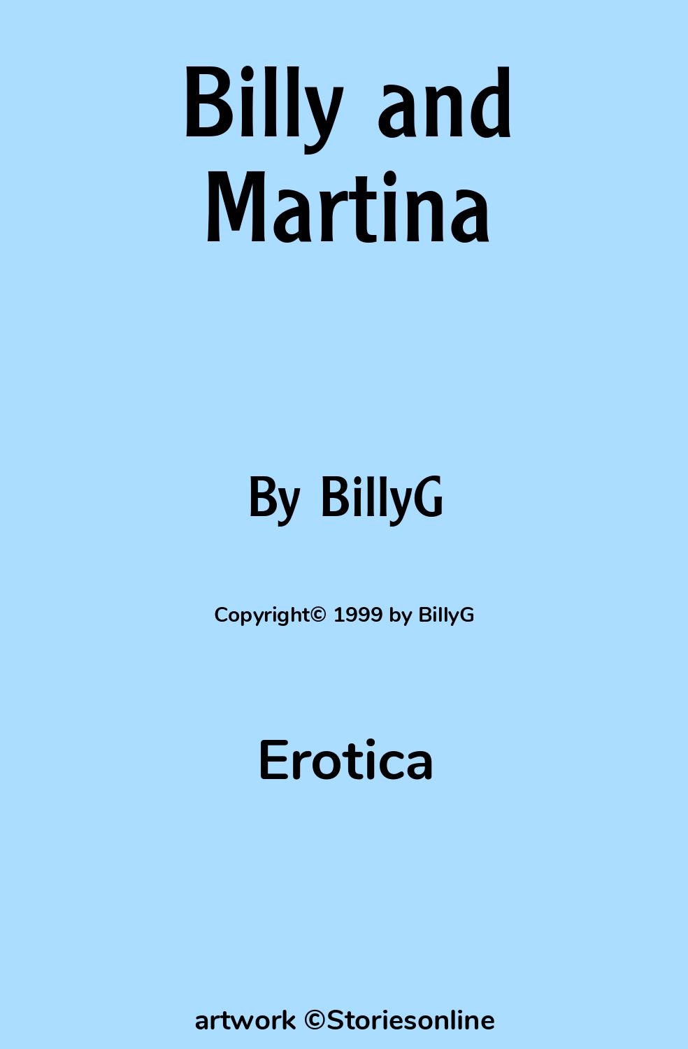 Billy and Martina - Anal Sex Story