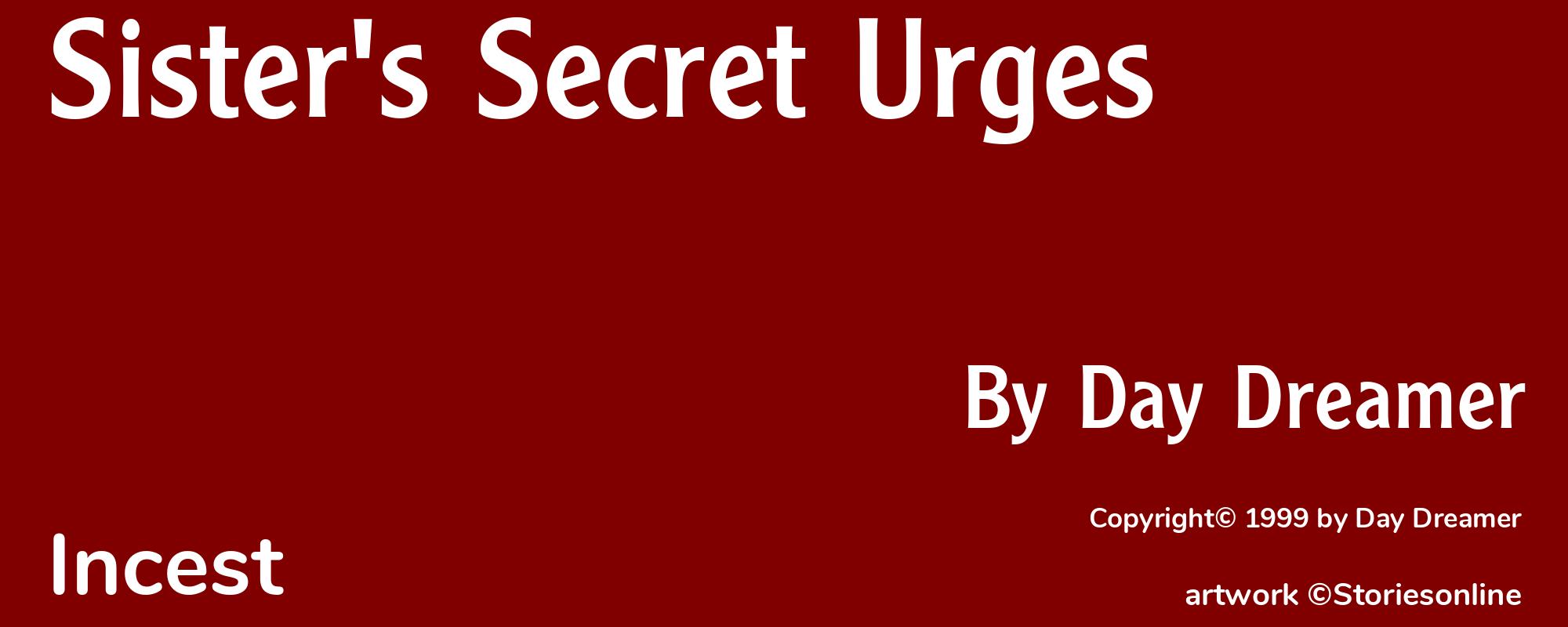 Sister's Secret Urges - Cover