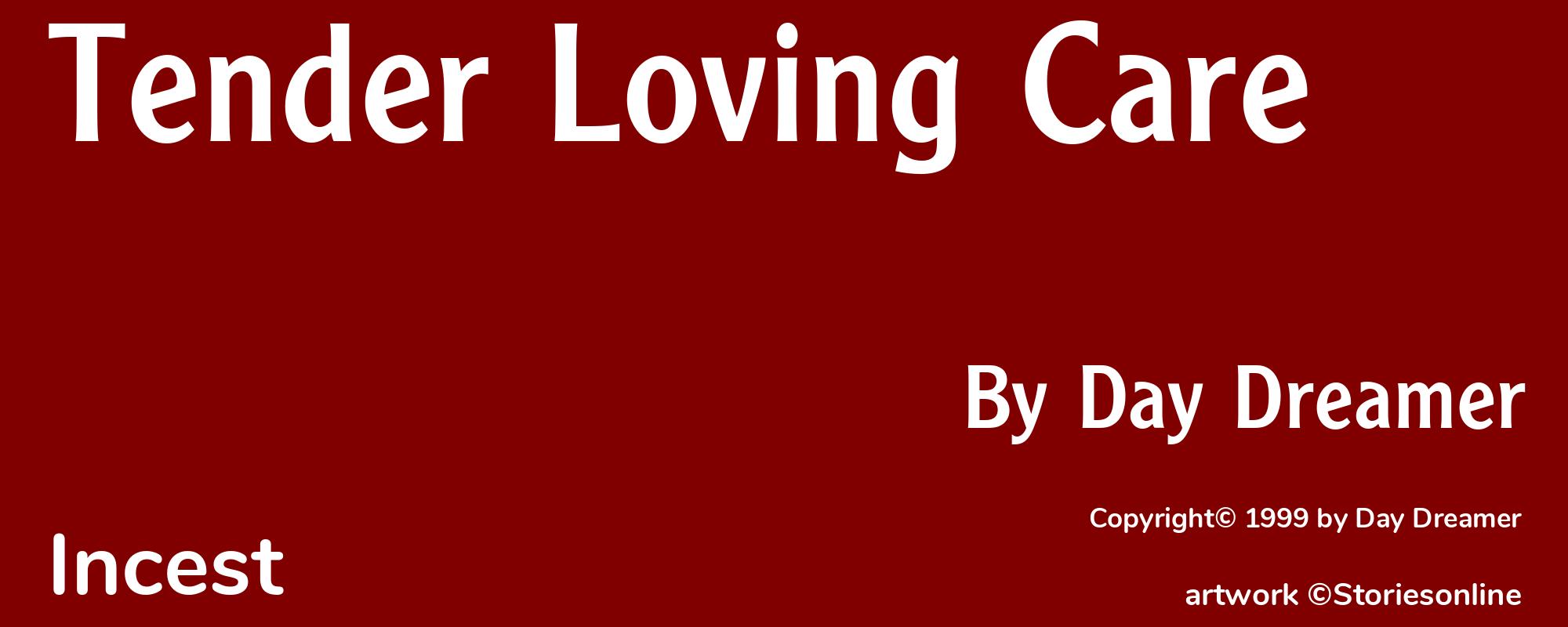 Tender Loving Care - Cover