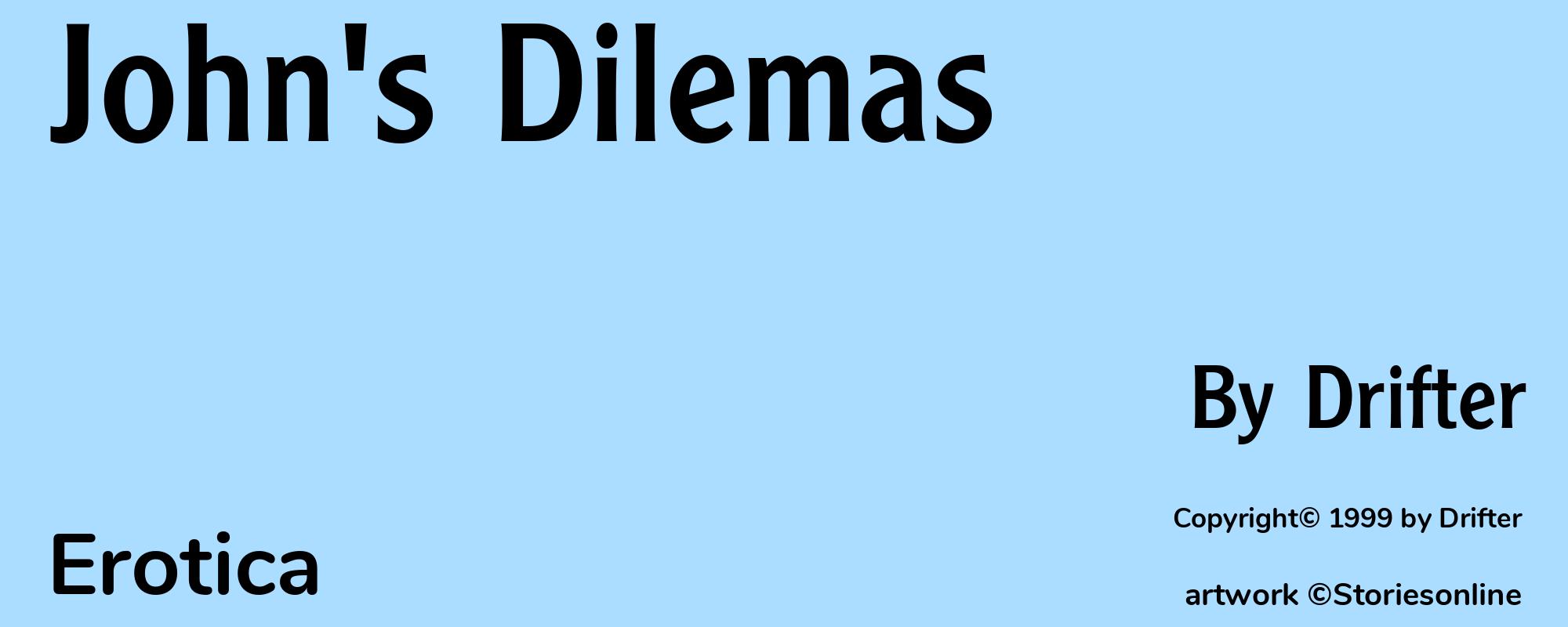 John's Dilemas - Cover