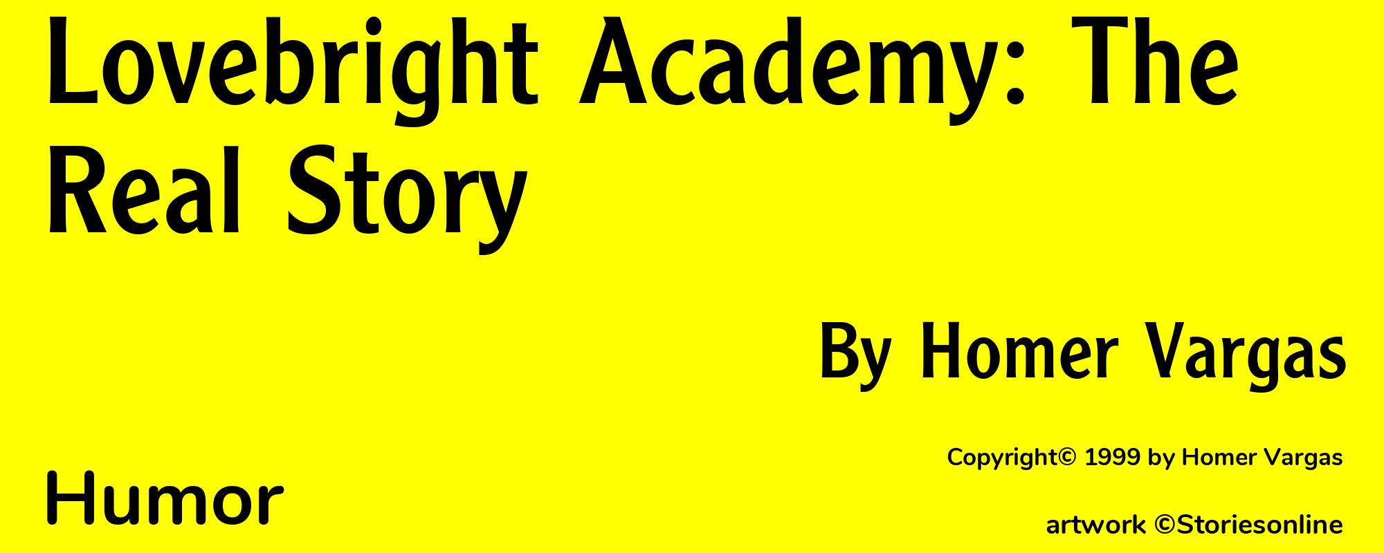 Lovebright Academy: The Real Story - Cover