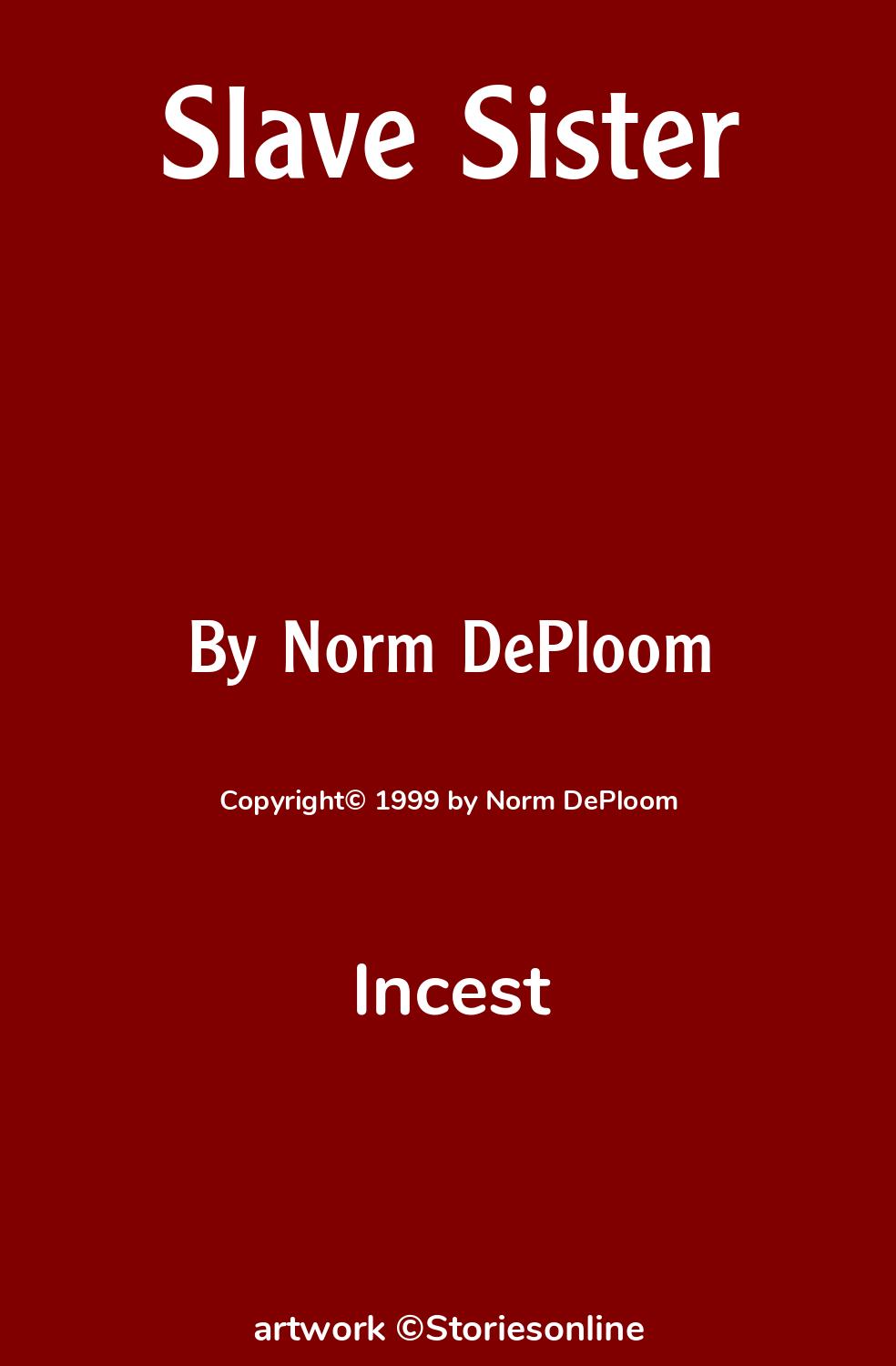 Incest Sex Story: Slave Sister: Chapter 3: Fran Goes to Church by Norm  DePloom