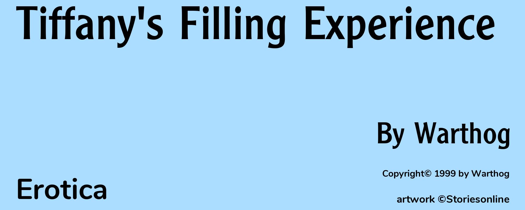 Tiffany's Filling Experience - Cover