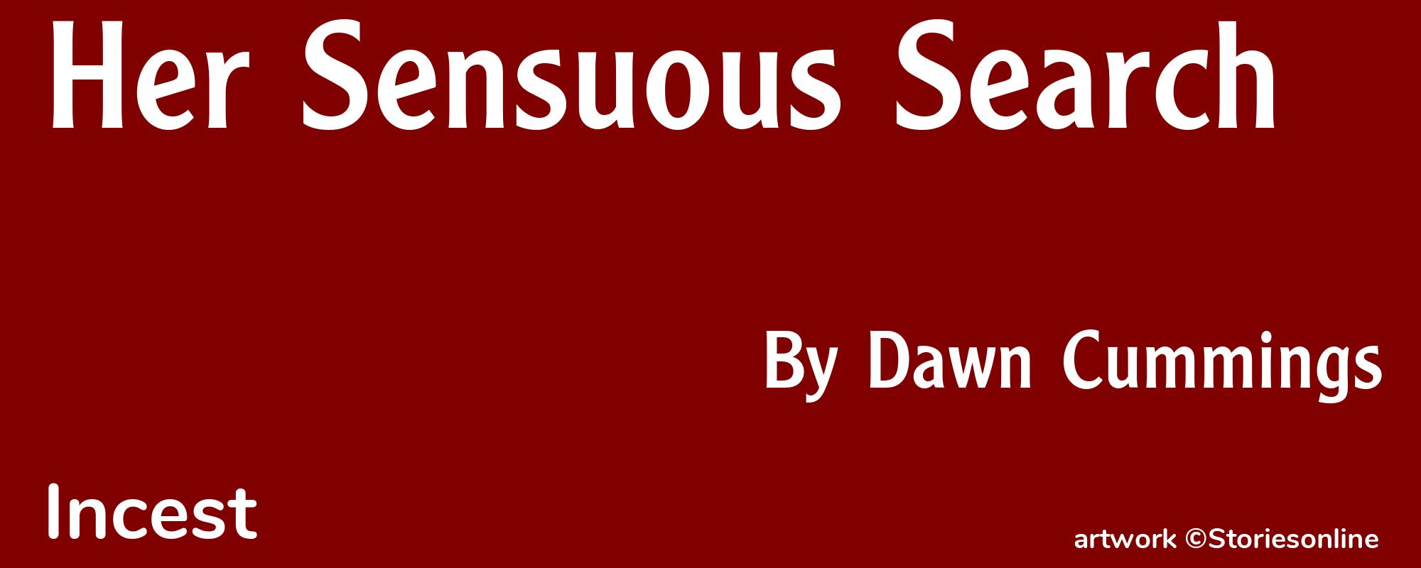 Her Sensuous Search - Cover