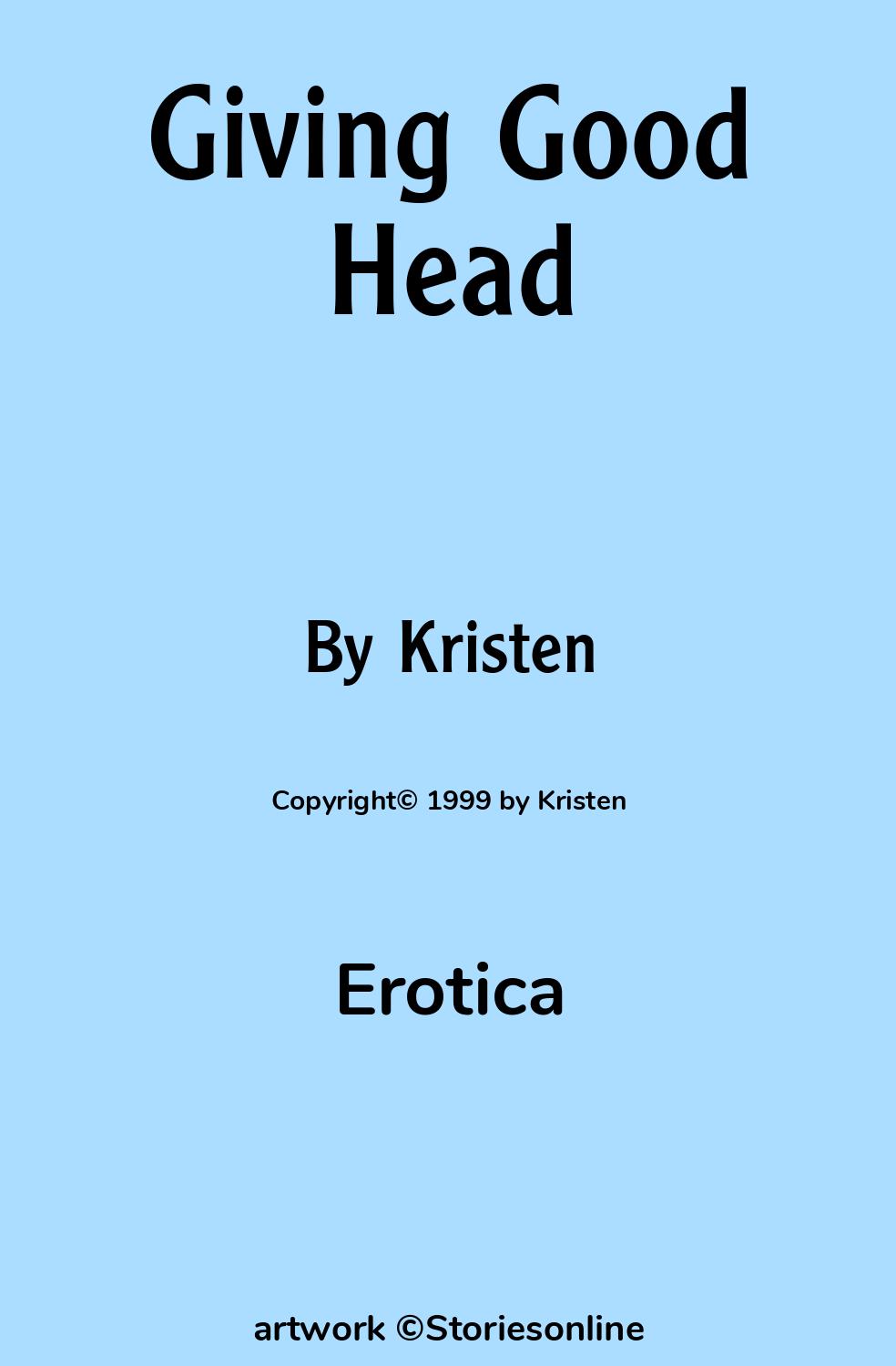 Giving Good Head - Erotica Sex Story