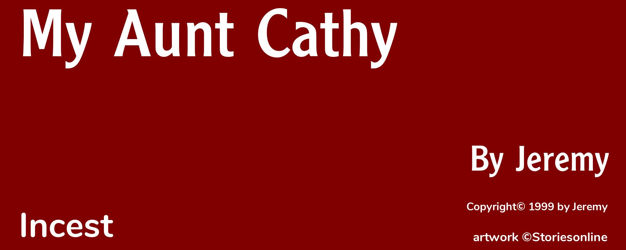 My Aunt Cathy - Cover