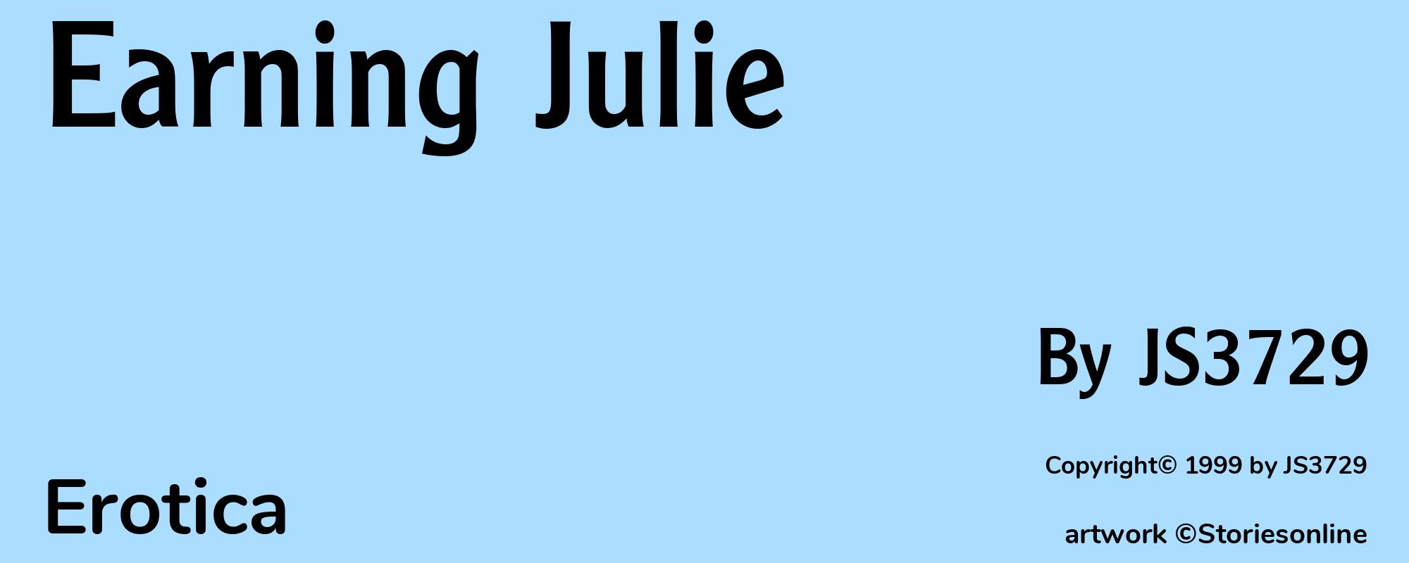 Earning Julie - Cover