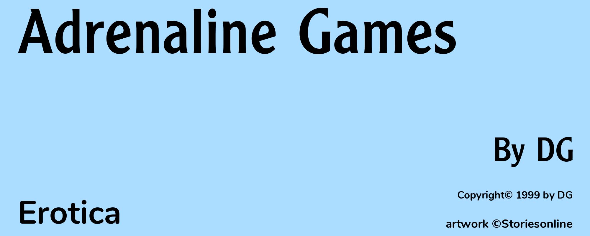 Adrenaline Games - Cover