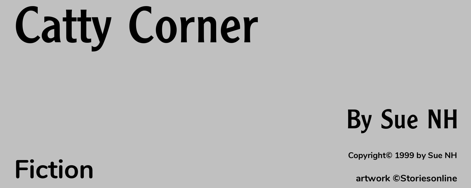 Catty Corner - Cover