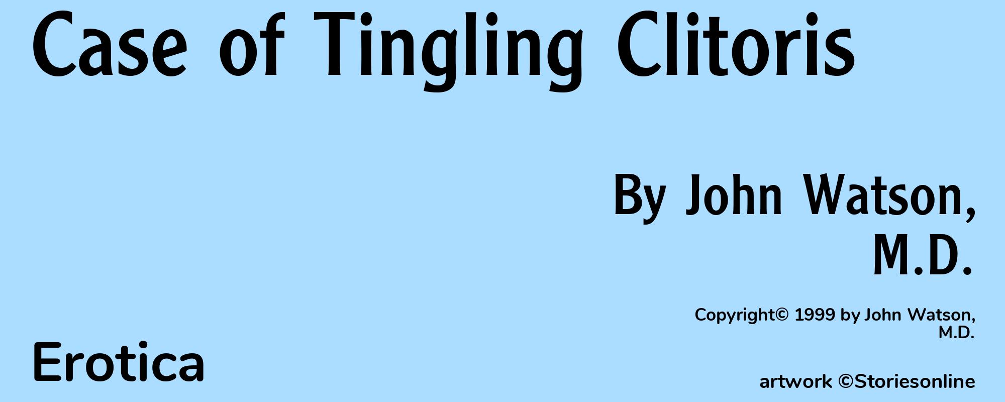 Case of Tingling Clitoris - Cover